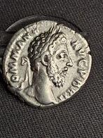 Zilveren Denarius van Commodus, Ophalen of Verzenden, Italië, Losse munt, Zilver