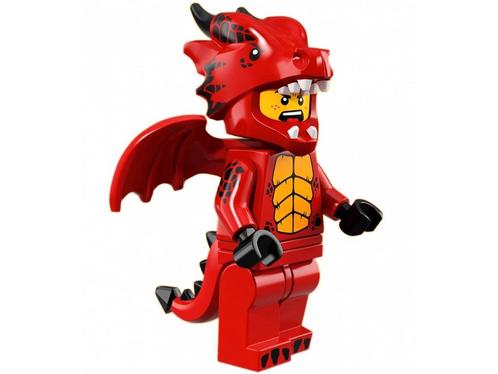 LEGO Collectible Minifigures Serie 18 Dragon Suit Guy, Verzamelen, Film en Tv, Nieuw, Ophalen