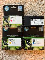 HP951XLoriginele cyaan, magenta, geel en zwart inktcartridge, Ophalen of Verzenden, Nieuw, HP