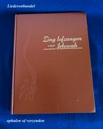 Zing lofzangen 1985 Boek Liederenbundel Wachttoren JG, Overige religies, Wachttorengenootschap, Ophalen, Gelezen