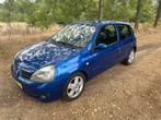 Renault Clio 1.2-16V Campus APK T/M 23-12-2025, Auto's, Voorwielaandrijving, Gebruikt, Blauw, Origineel Nederlands