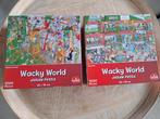 1000 stukjes puzzels wacky world, Ophalen of Verzenden, Zo goed als nieuw