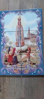 6 tegels Fatima Portugal, Antiek en Kunst, Antiek | Wandborden en Tegels, Ophalen of Verzenden
