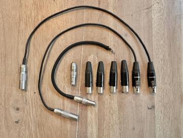 Lectrosonic DPA microdot, Lemo, TA-5 connectors en kabels beschikbaar voor biedingen
