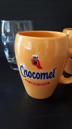 Chocomel bekers 6 of 8 stuks zgan, Ophalen of Verzenden, Zo goed als nieuw, Overige stijlen