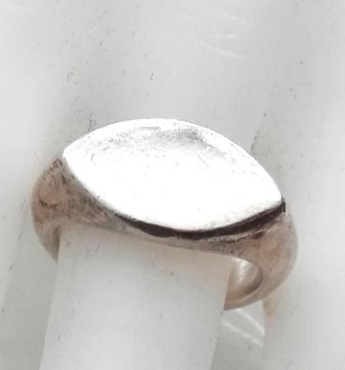 Mooie stevige gladde zilveren ring 925 (7199), Sieraden, Tassen en Uiterlijk, Ringen, Zo goed als nieuw, Dame of Heer, 17 tot 18