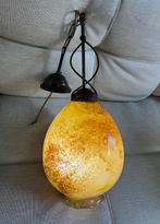 Mondgeblazen hanglamp - gemaakt door Obsidian  - vintage, Minder dan 50 cm, Ophalen of Verzenden, Zo goed als nieuw, Glas