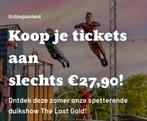 3+ 1 gratis, Tickets en Kaartjes, Drie personen of meer