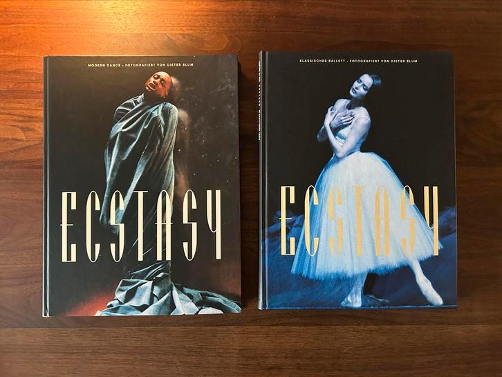 Dieter Blum - Dansfotografie Ecstasy (2 boeken) 1994-1995, Boeken, Kunst en Cultuur | Fotografie en Design, Gelezen, Fotografen