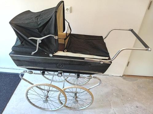 Retro antiek geveerdr kinderwagen, Kinderen en Baby's, Kinderwagens en Combinaties, Gebruikt, Kinderwagen, Overige merken, Ophalen