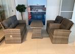 Loungeset Valencia smoke lesli, Ophalen, Nieuw