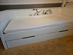 Ikea bed 90x200 met twee laden, kinderbed, Ophalen, 90 cm, Eenpersoons, Wit