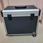 Hulshof kantoorkoffer op wielen, koffer voor kantoorspullen, Uitschuifbare handgreep, Gebruikt, 50 tot 60 cm, Ophalen of Verzenden