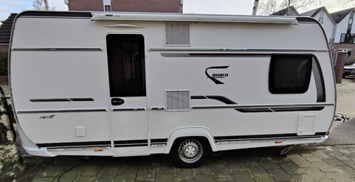 FENDT Bianco 445 Activ (2020) vloerverwarming, fietsendrager, Caravans en Kamperen, Caravans, Particulier, tot en met 3, 1000 - 1250 kg