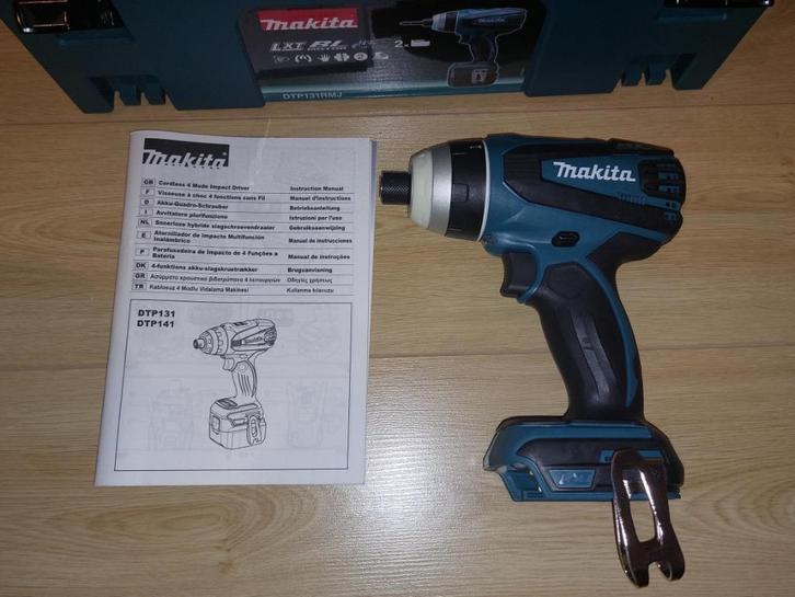 Makita DTP131 QUADRO accu klop/boor/slag/schroefmach. NIEUW, Doe-het-zelf en Verbouw, Gereedschap | Boormachines, Nieuw, Boor- en Schroefmachine