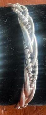 Zilver gemerkt klemarmband, Sieraden, Tassen en Uiterlijk, Armbanden, Ophalen of Verzenden, Zo goed als nieuw, Zilver