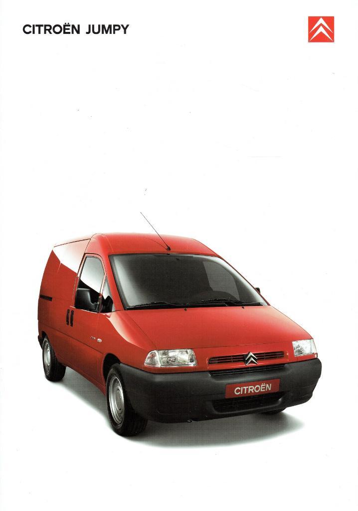 Folder Citroën Jumpy (+ accessoiresfolder - 2002), Boeken, Auto's | Folders en Tijdschriften, Zo goed als nieuw, Citroën, Verzenden