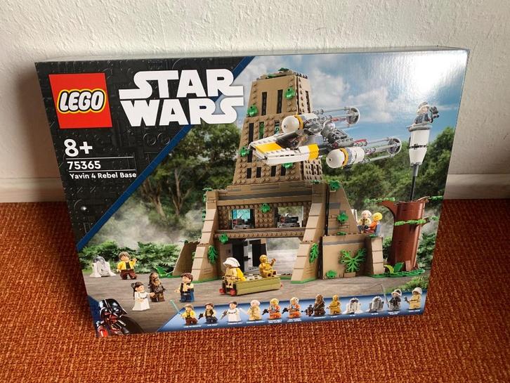 Lego 75365 - STAR WARS Rebellenbasis op Yavin 4 NIEUW!!, Kinderen en Baby's, Speelgoed | Duplo en Lego, Nieuw, Lego, Complete set