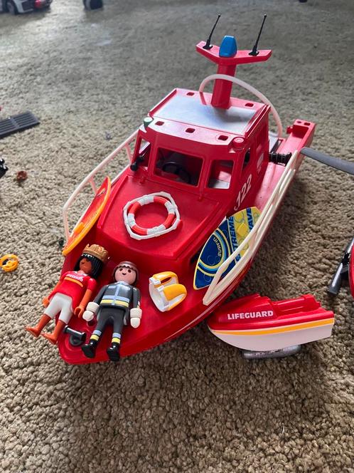 Playmobil brandweer set, Kinderen en Baby's, Speelgoed | Playmobil, Zo goed als nieuw, Verzenden