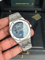 Audemars Piguet Royal Oak Perpetual Calendar, Staal, Breitling, Polshorloge, Ophalen of Verzenden