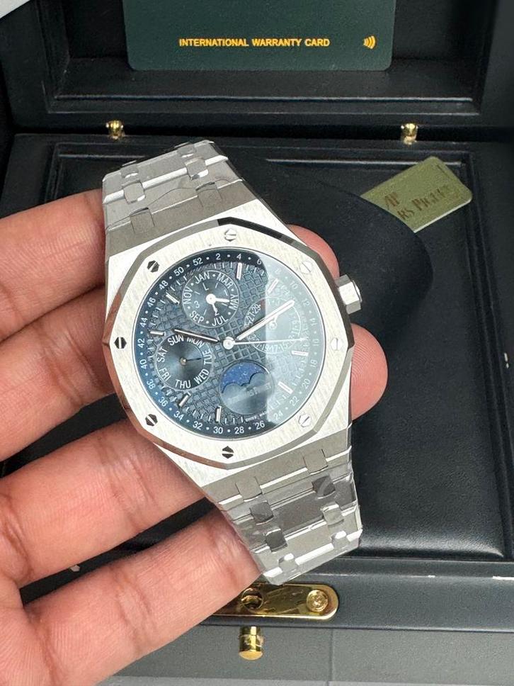 Audemars Piguet Royal Oak Perpetual Calendar, Sieraden, Tassen en Uiterlijk, Horloges | Heren, Zo goed als nieuw, Polshorloge