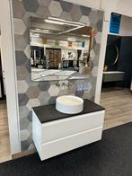 INK Showmodel Badmeubelset 100cm + Spiegel, Ophalen, 100 tot 150 cm, Nieuw, Minder dan 100 cm