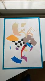 Zeefdruk Gerard ‘t Hart 60x80 cm, Antiek en Kunst, Kunst | Litho's en Zeefdrukken, Ophalen