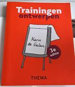 Karin de Galan - Trainingen ontwerpen inclusief poster, Ophalen of Verzenden, Zo goed als nieuw, Karin de Galan