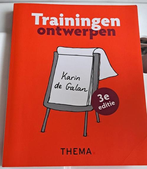 Karin de Galan - Trainingen ontwerpen inclusief poster, Boeken, Wetenschap, Zo goed als nieuw, Ophalen of Verzenden