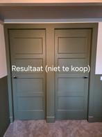 Paneeldeur jaren 30, Doe-het-zelf en Verbouw, Deuren en Horren, Ophalen, Gebruikt, Binnendeur, 200 tot 215 cm