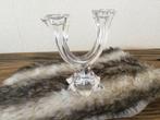 Kristallen Villeroy & Boch 2 armen kandelaar, Huis en Inrichting, Woonaccessoires | Kandelaars en Kaarsen, Overige materialen