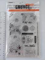 Nieuw Clearstamps Grunge, Hobby en Vrije tijd, Stempelen, Ophalen, Nieuw, Clearstamp