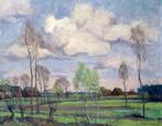 Brabants landschap 1944 Gerard Hurkmans ( 1911-1984 )Tilburg, Antiek en Kunst, Ophalen