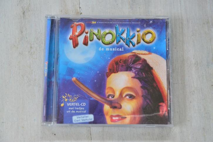 DE MUSICAL = Pinokkio Vertel CD met liedjes uit de musical, Cd's en Dvd's, Cd's | Filmmuziek en Soundtracks, Verzenden