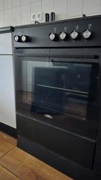 1EVERGLADES EVCK6010 Gasfornuis 60 cm Matzwart Fornuis, Witgoed en Apparatuur, Fornuizen, Ophalen, Nieuw, 4 kookzones, Gas