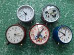 vijf mechanische Wekkers, Ophalen of Verzenden, Gebruikt, Analoog
