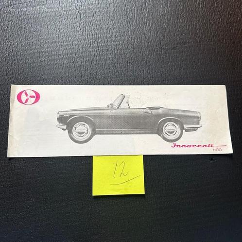 INNOCENTI 1100 - 1961 (#12), Boeken, Auto's | Folders en Tijdschriften, Gelezen, Overige merken, Verzenden