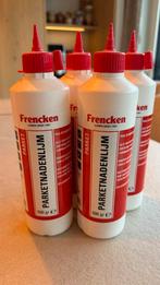 4x Frencken D3 Parketnadenlijm / Parketlijm (nieuw), Wit, Nieuw, Ophalen of Verzenden, Lak