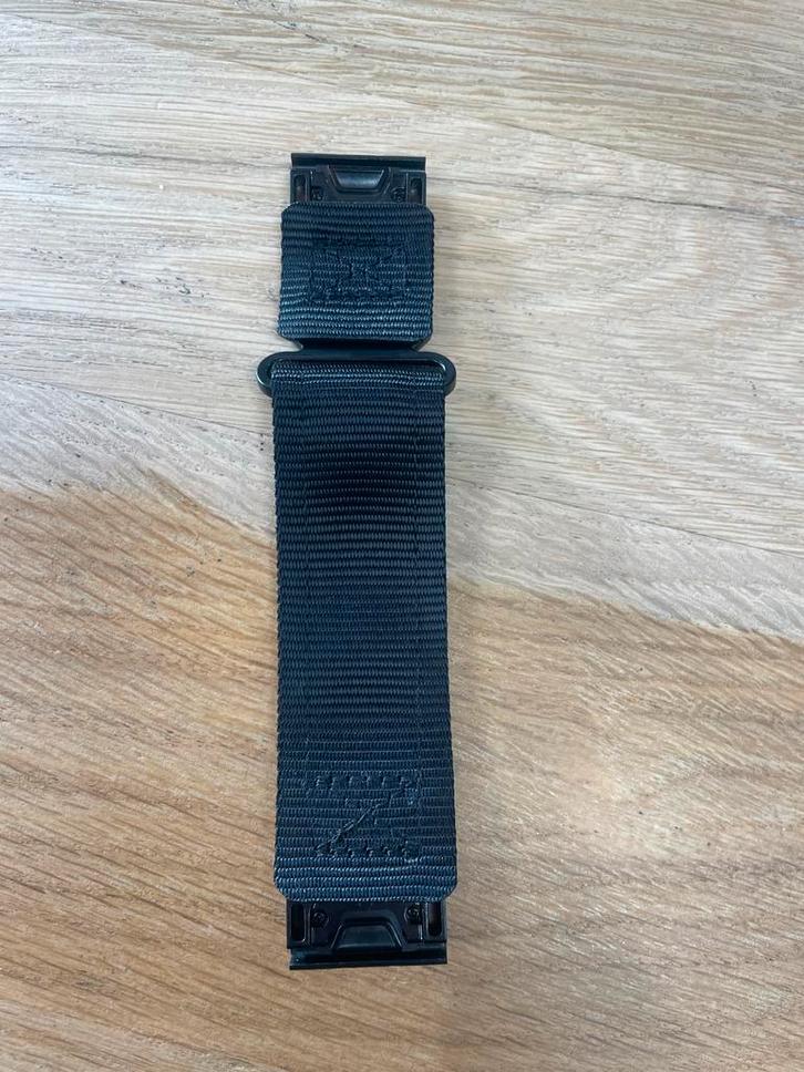 Garmin 26mm Quickfit Klittenband Horlogeband, Sieraden, Tassen en Uiterlijk, Activity trackers, Nieuw, Zwart, Ophalen of Verzenden