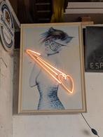 Neon, Verzamelen, Merken en Reclamevoorwerpen, Ophalen, Gebruikt, Lichtbak of (neon) lamp