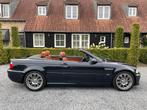 BMW M3 E46 SMG cabrio NL auto topstaat!, Auto's, BMW, Automaat, Cabriolet, Zwart, Leder