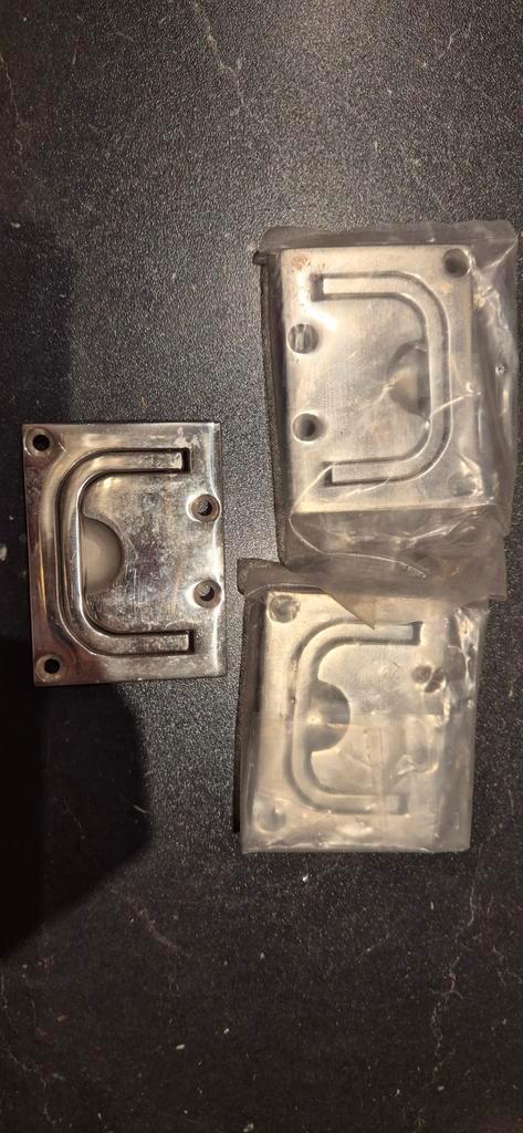 RVS Scharnieren Luikringen en Deurschuifjes &metalen knopjes, Watersport en Boten, Bootonderdelen, Gebruikt, Dekbeslag, Zeilboot of Motorboot