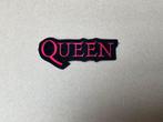 patch van Queen  ca 12x 5 cm  zwart/rood  Per stuk 4 euro, Verzamelen, Nieuw, Ophalen of Verzenden, Kleding, Emmen