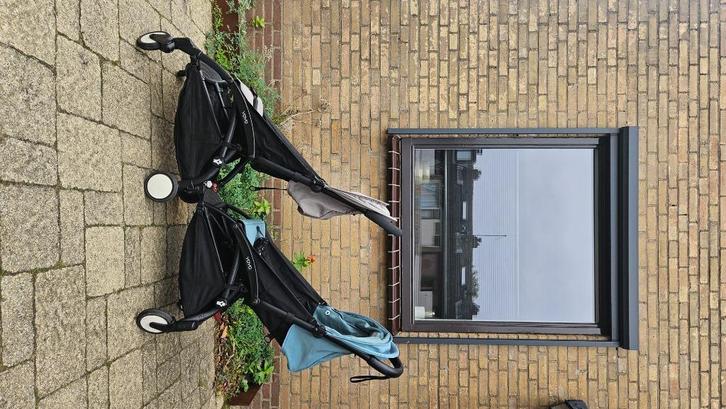 Yoyo babyzen connect, Kinderen en Baby's, Buggy's, Gebruikt, Overige merken, Duomodel, Regenhoes, Verstelbare rugleuning, Zonnekap