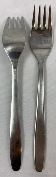 Gero Zilmeta 512 Foxtrot 6 Dessertvorken 17cm Bestek, Coolsingel 104, 3011 AG Rotterdam, Netherlands, Verzenden, Zo goed als nieuw