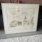 Aquarel van Hindelopen, Antiek en Kunst, Ophalen