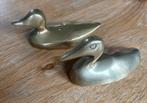 Messing Eendjes - Set van 2, Antiek en Kunst, Ophalen of Verzenden
