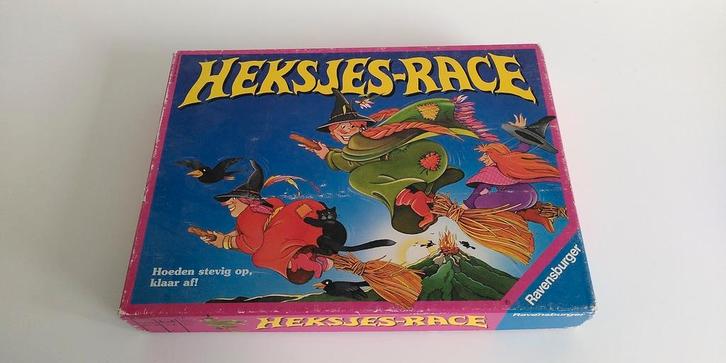 Heksenrace bordspel, Hobby en Vrije tijd, Gezelschapsspellen | Bordspellen, Zo goed als nieuw, Ophalen of Verzenden