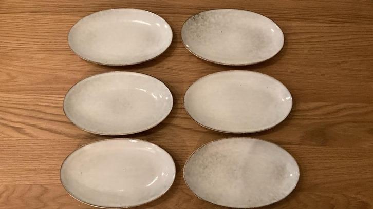 Broste Copenhagen schaaltjes bordjes ovaal, Huis en Inrichting, Keuken | Servies, Zo goed als nieuw, Schaal of Schalen, Overige stijlen