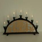 Vintage Duitse lichtboog lichterbogen Schwibbogen Hout., Diversen, Kerst, Ophalen of Verzenden, Gebruikt
